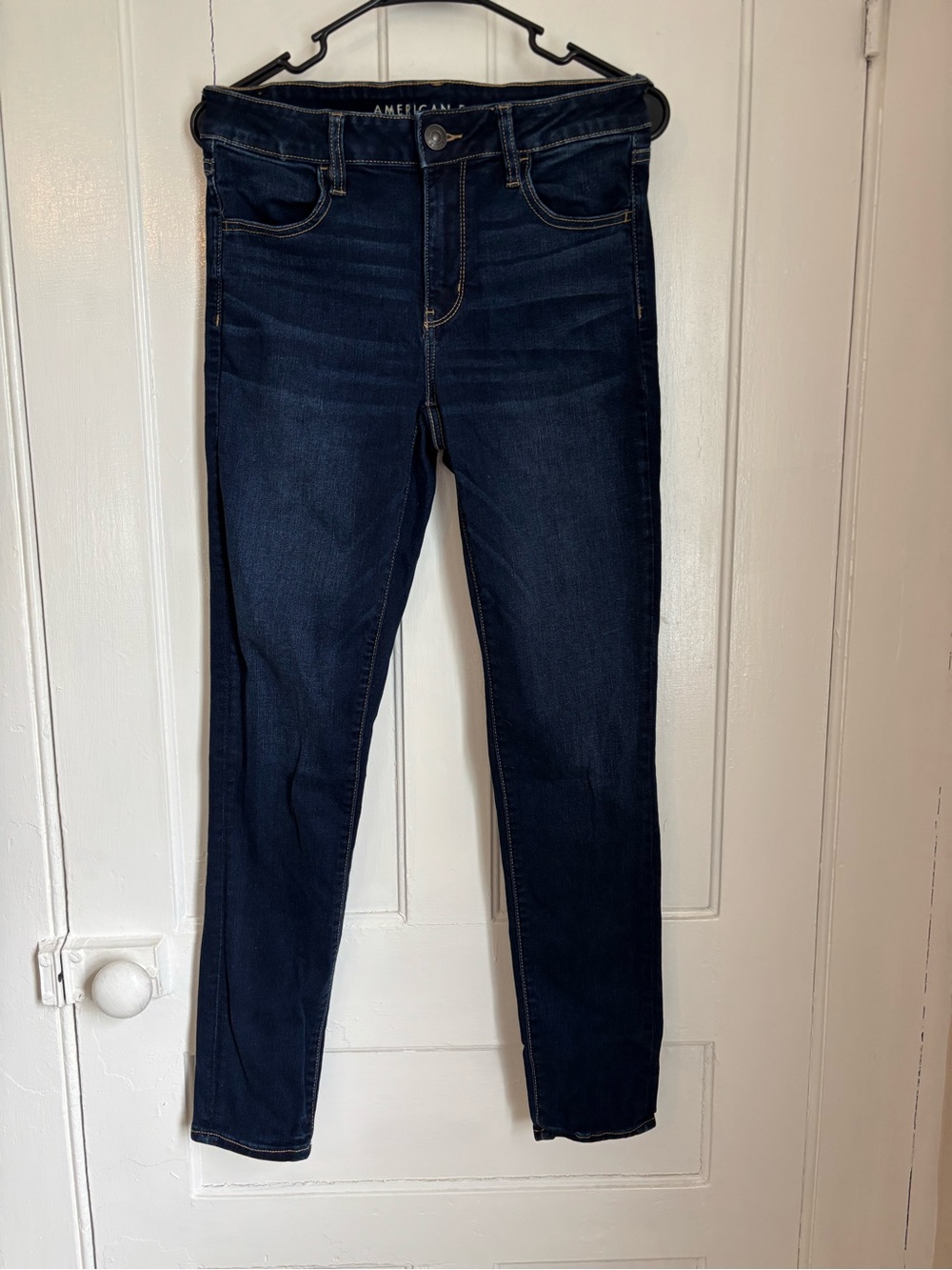 American Eagle Outfitters Women's Dark Indigo Skinny Jeans